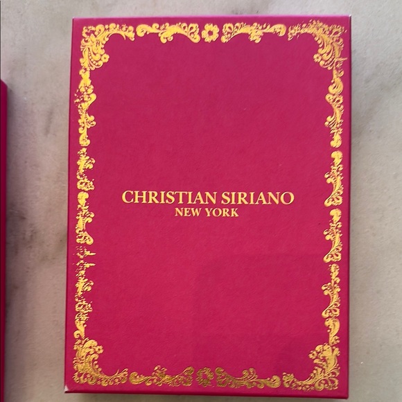 Christian Siriano Multi Colored Rhinestone Earrings- Brand New - Picture 3 of 3